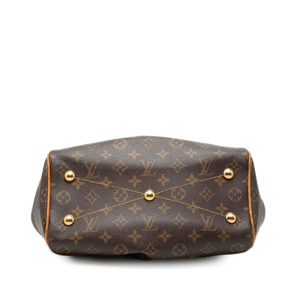 Louis Vuitton Monogram Tivoli PM Handbag M40143 Brown Leather Women's LOUIS V... - Picture 3 of 6